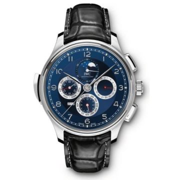 IWC Schaffhausen Portugieser Grande Complication Platinum / Bucherer Blue