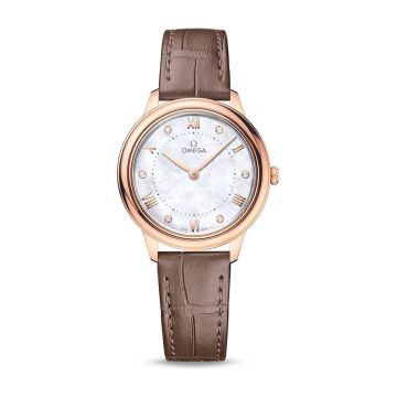 Omega De Ville Quartz 30 Sedna Gold / MOP - Diamond