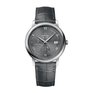 Omega De Ville Prestige Co-Axial 39.5 Power Reserve Stainless Steel / Vintage  Grey