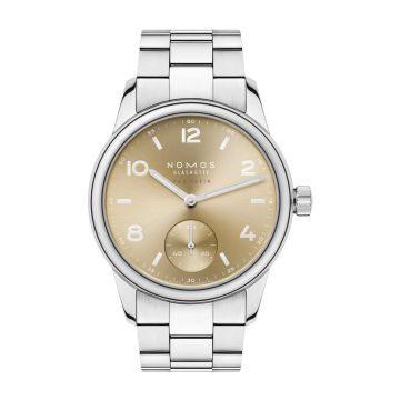 Nomos Glashütte Club Sport Neomatik 34 Gold / Open Case Back
