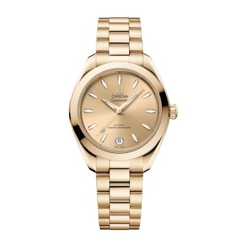 Omega Seamaster Aqua Terra 150M Master Co-Axial 30 Moonshine Gold / Champagne / Bracelet