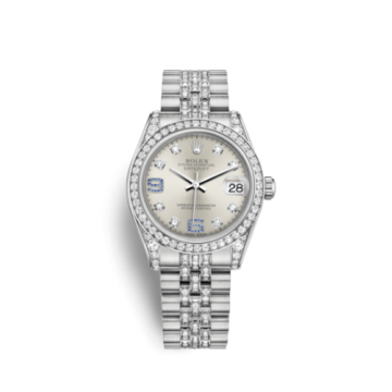 Rolex Datejust 31 White Gold Diamond / Jubilee Diamond / Silver Diamond
