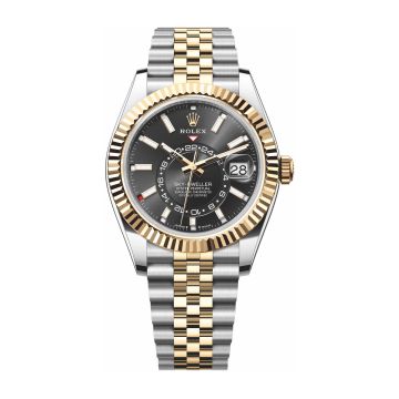 Rolex Sky-Dweller Stainless Steel - Yellow Gold / Black / Jubilee