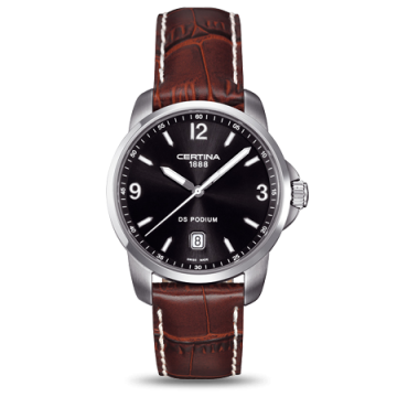 Certina DS Podium 3 Hands Black
