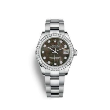 Rolex Datejust 31 Stainless Steel Diamond / Oyster / Black MOP
