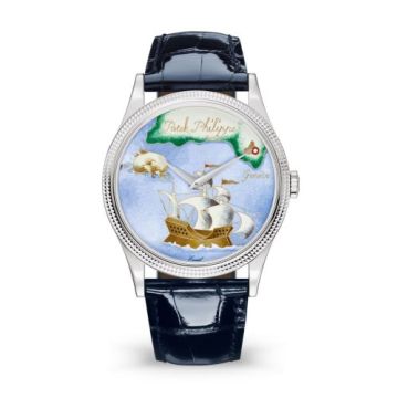 Patek Philippe Calatrava 5177G Italian Scenes / Chart of the Caribbean