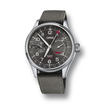 Oris Big Crown ProPilot Calibre 114 Stainless Steel / Grey / Textile