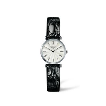 Longines La Grande Classique Quartz 24 Roman Leather Guilloche