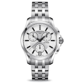 Certina DS Prime Chronograph Silver