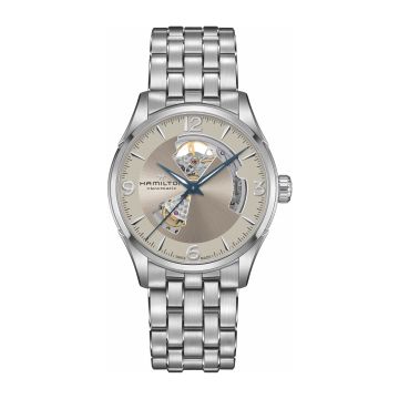 Hamilton Jazzmaster Open Heart 42 Stainless Steel / Salmon / Bracelet