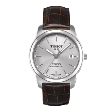 Tissot PR 100 Automatic 38 Stainless Steel / Silver / Strap
