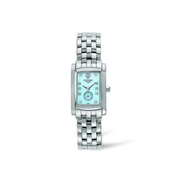 Longines DolceVita 20 Quartz Stainless Steel Blue MOP