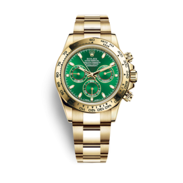 Rolex Cosmograph Daytona Yellow Gold / Green
