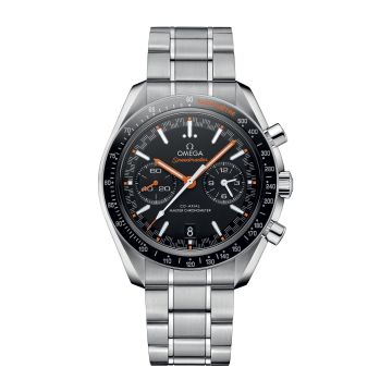 Omega Speedmaster Racing Master Co-Axial Stainless Steel / Black / Orange / Bracelet