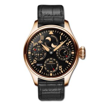 IWC Schaffhausen Big Pilot Perpetual Calendar Red Gold / Black / Boutique 2011