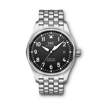 IWC Schaffhausen Pilot's Watch Mark XVIII Stainless Steel / Black /  Bracelet