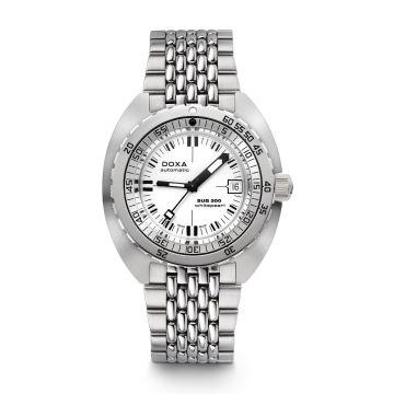 Doxa SUB 300 Whitepearl / Bracelet