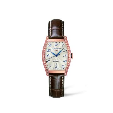 Longines Evidenza 26 Automatic Pink Gold Diamond