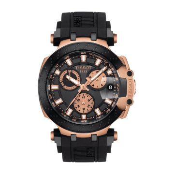 Tissot T-Race Chronograph Rose Gold / Black