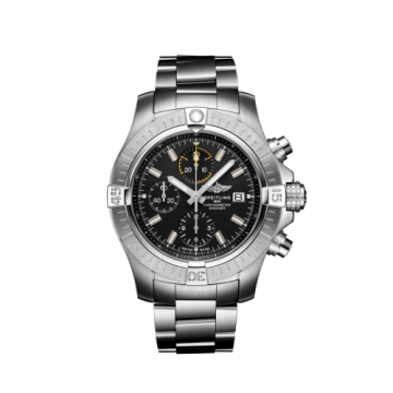 Breitling Avenger Chronograph 45 Stainless Steel / Black / Bracelet