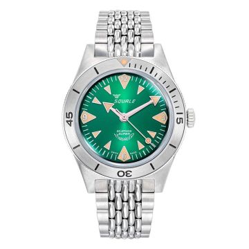 Squale Super-Squale Big Arrows Green Bracelet