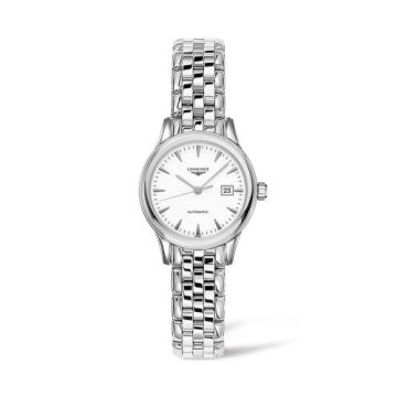 Longines Flagship 30 Stainless Steel / White / Bracelet