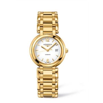 Longines PrimaLuna Automatic 30 Yellow Gold Arabic