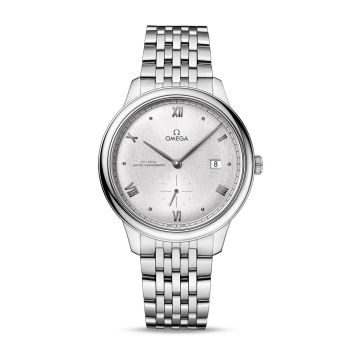 Omega De Ville Small Seconds Master Chronometer Stainless Steel / Silver / Bracelet