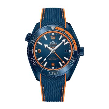 Omega Seamaster Planet Ocean 600M Co-Axial 45.5 Master Chronometer GMT Big Blue