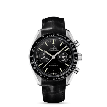 Omega Speedmaster Moonwatch Co-Axial Chronograph Platinum / Black