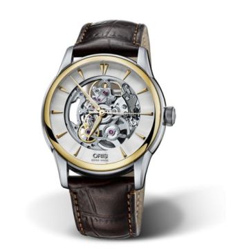 Oris Artelier Skeleton 40.5 Stainless Steel - Yellow Gold