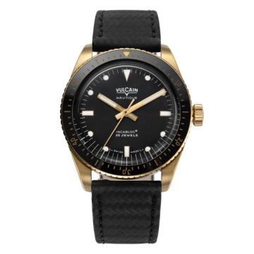 Vulcain Skindiver Or & Noire 661170A07