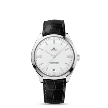 Omega De Ville Trésor Master Co-Axial White Gold / Silver Diamond