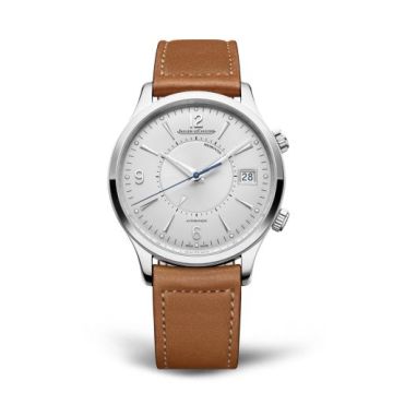 Jaeger-LeCoultre Master Control Memovox Stainless Steel / Silver / Calf