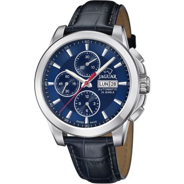 Jaguar Automatic Chronograph Day Date Blue 45mm