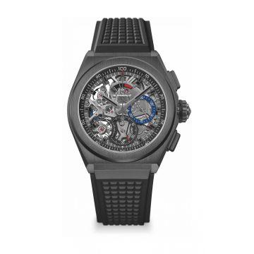 Zenith Defy El Primero 21 Black Ceramic / Skeleton / Rubber