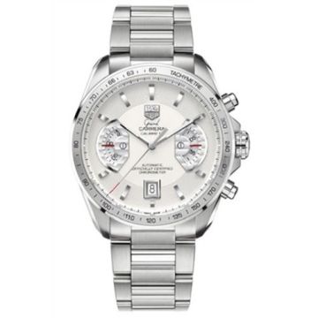 TAG Heuer Grand Carrera Calibre 17 RS 43 Stainless Steel / Silver / Bracelet