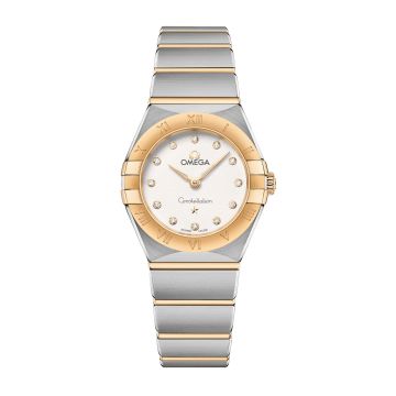 Omega Constellation Manhattan 25 Quartz Stainless Steel / Yellow Gold / Silver Diamond