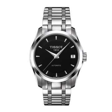 Tissot Couturier Automatic Ladies Black