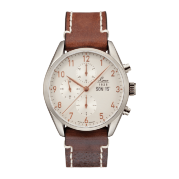 Laco Chronographs New York / Stainless Steel / Silver