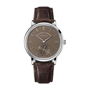 A. Lange & Söhne Saxonia Automatik White Gold / Terra Brown Ginza