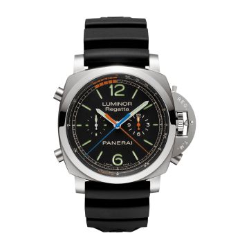 Panerai Luminor 1950 47 Regatta 3 Days Chrono Flyback Automatic Titanium / Black