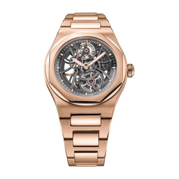 Girard-Perregaux Laureato 42 Automatic Skeleton Pink Gold / Bracelet