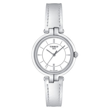 Tissot Flamingo Stainless Steel / White
