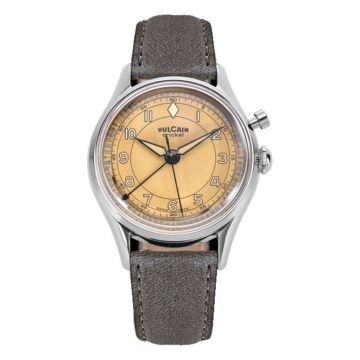 Vulcain Cricket Classique Brown Khaki 36 mm