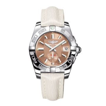 Breitling Galactic 36 Automatic Stainless Steel / Copperhead Bronze / Sahara