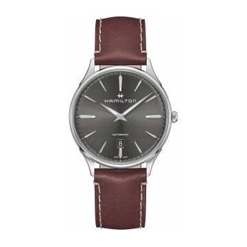 Hamilton Jazzmaster Thinline Auto 40 Stainless Steel / Grey