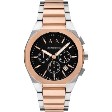 Armani Exchange Rafael Chronograph Two-tone / Black 42mm