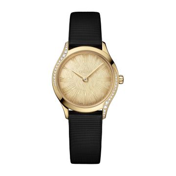 Omega Mini Trésor Quartz 26 Moonshine Gold - Diamond / Moonshine Gold
