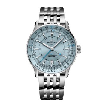 Breitling Navitimer GMT 41 Automatic Stainless Steel / Ice Blue / Bracelet